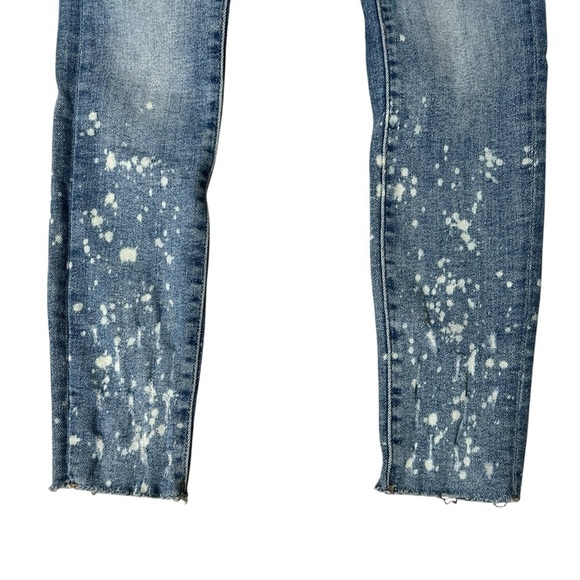 DL1961 Blue Chloe Skinny Jeans Distressed Style - Size 10 - Picture 2 of 9